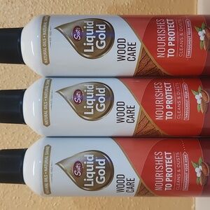 🆕️LIQUID GOLD WOOD CARE LOT(3)